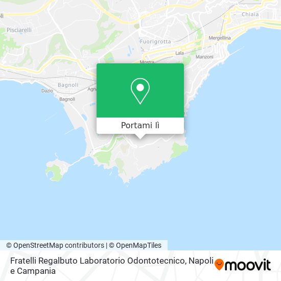 Mappa Fratelli Regalbuto Laboratorio Odontotecnico
