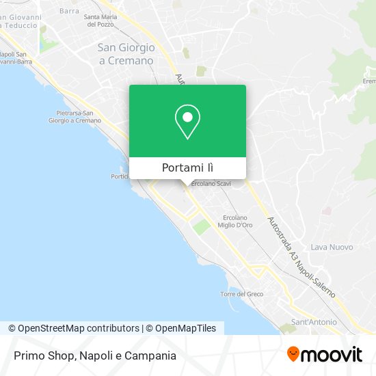 Mappa Primo Shop