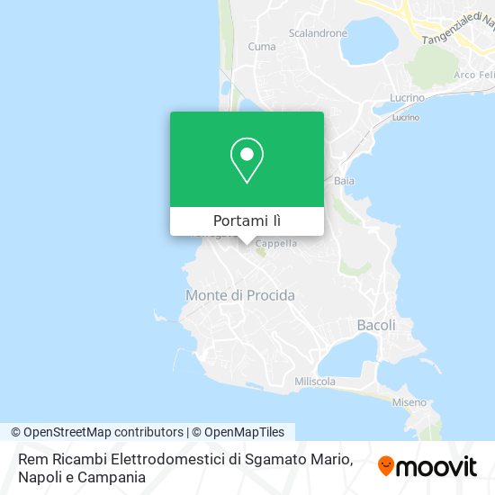 Mappa Rem Ricambi Elettrodomestici di Sgamato Mario