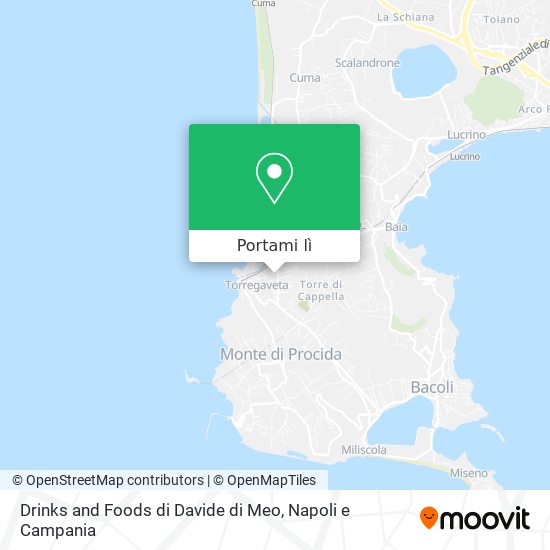 Mappa Drinks and Foods di Davide di Meo