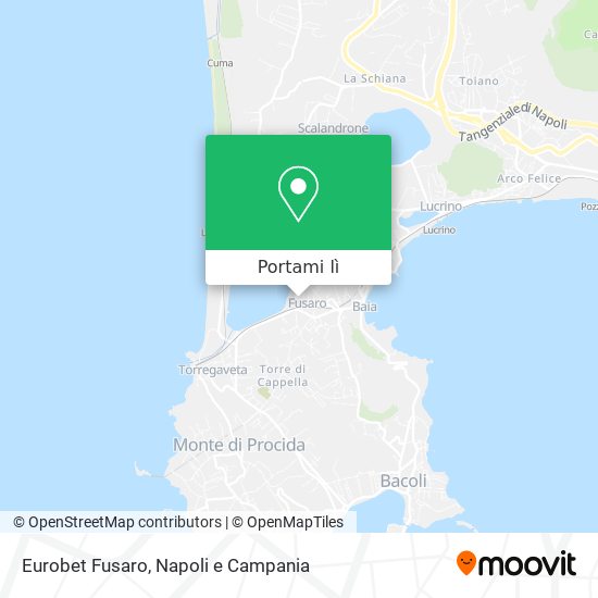 Mappa Eurobet Fusaro