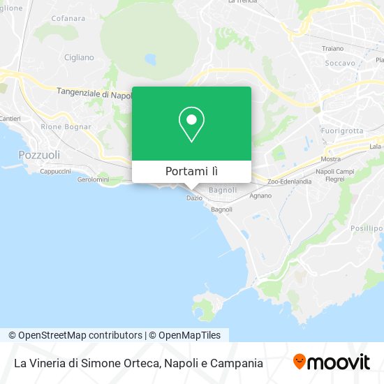 Mappa La Vineria di Simone Orteca