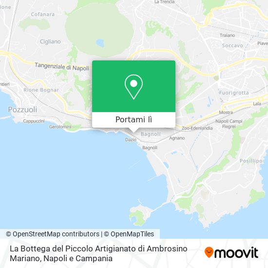 Mappa La Bottega del Piccolo Artigianato di Ambrosino Mariano