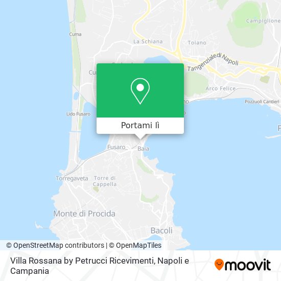 Mappa Villa Rossana by Petrucci Ricevimenti