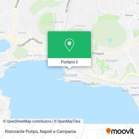 Mappa Ristorante Putipù