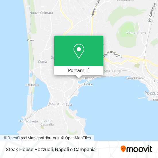 Mappa Steak House Pozzuoli