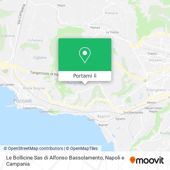 Mappa Le Bollicine Sas di Alfonso Bassolamento