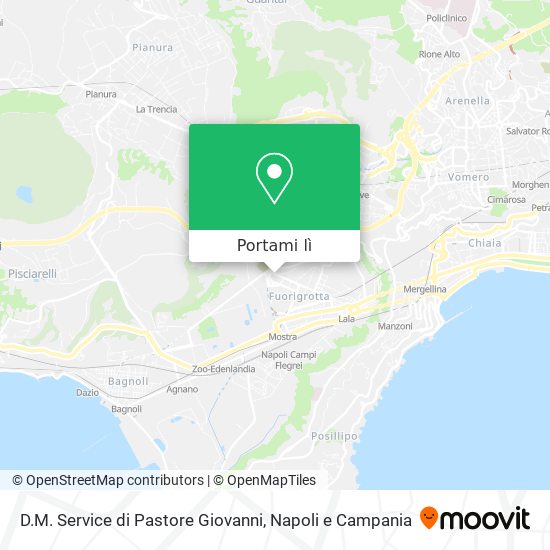 Mappa D.M. Service di Pastore Giovanni