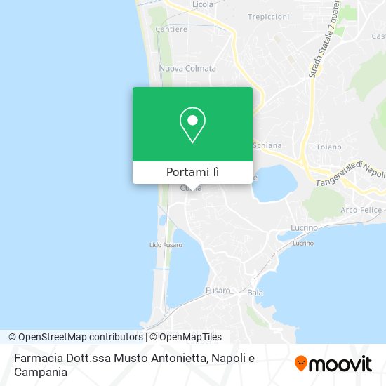 Mappa Farmacia Dott.ssa Musto Antonietta