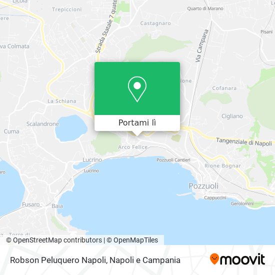 Mappa Robson Peluquero Napoli