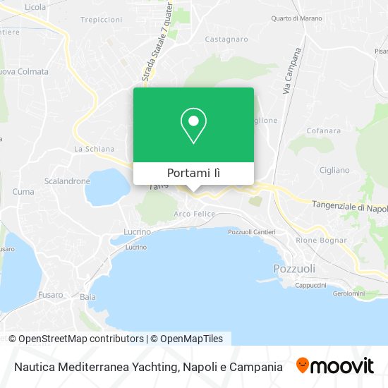 Mappa Nautica Mediterranea Yachting