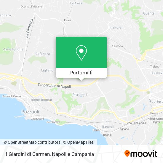 Mappa I Giardini di Carmen