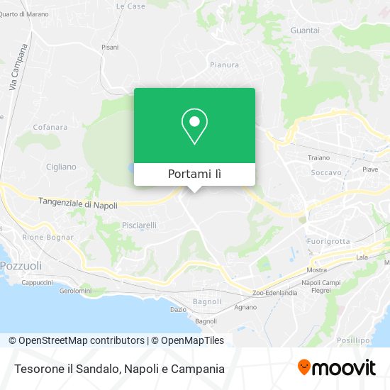 Mappa Tesorone il Sandalo