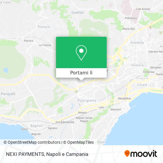 Mappa NEXI PAYMENTS