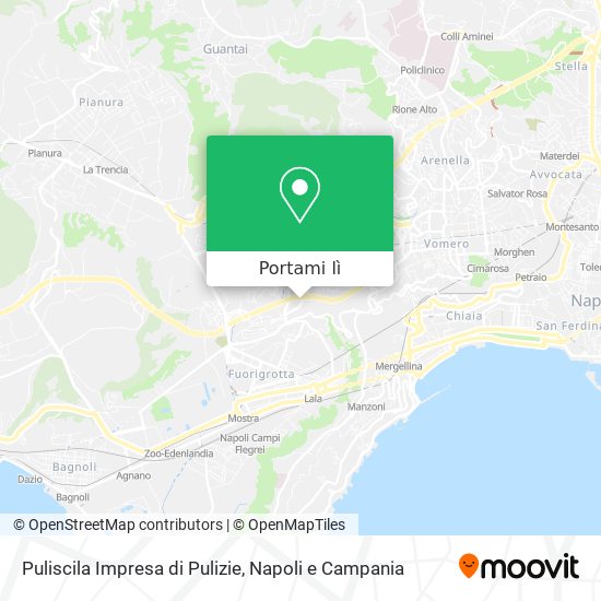 Mappa Puliscila Impresa di Pulizie