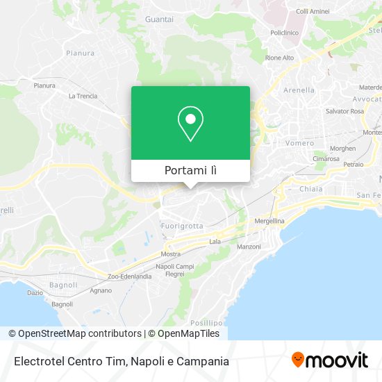 Mappa Electrotel Centro Tim
