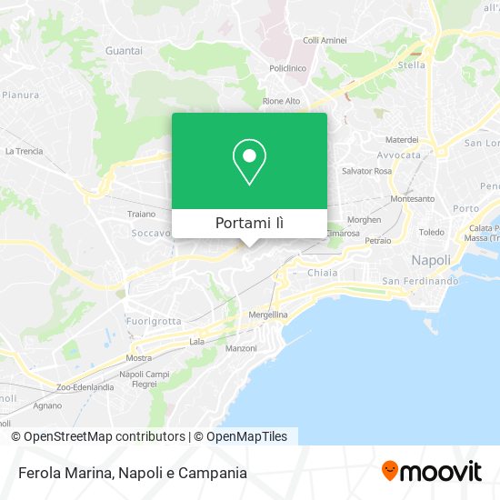 Mappa Ferola Marina