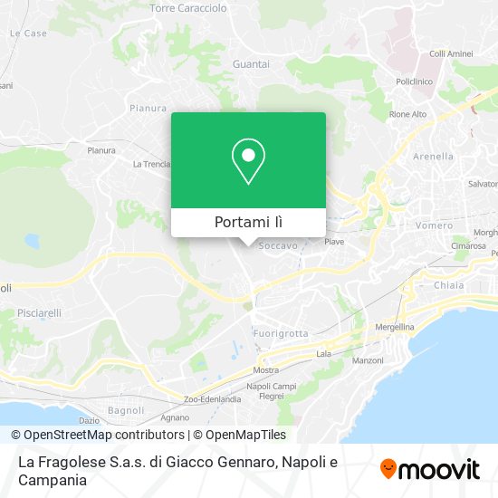 Mappa La Fragolese S.a.s. di Giacco Gennaro
