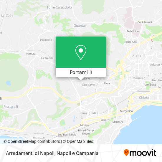 Mappa Arredamenti di Napoli