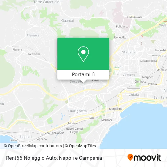 Mappa Rent66 Noleggio Auto