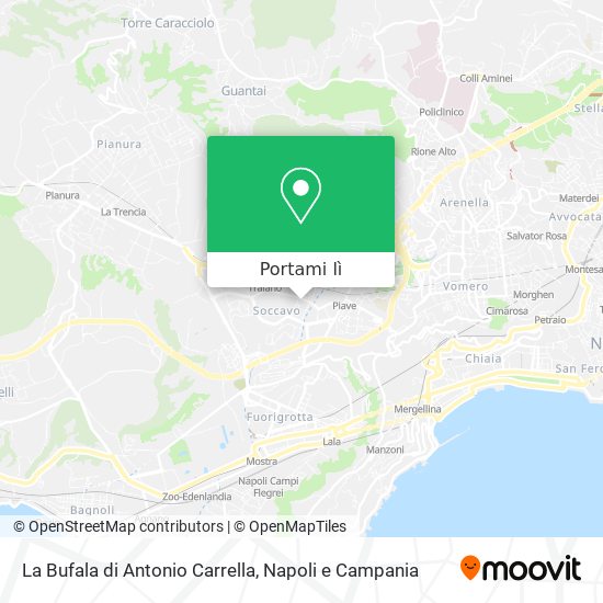 Mappa La Bufala di Antonio Carrella