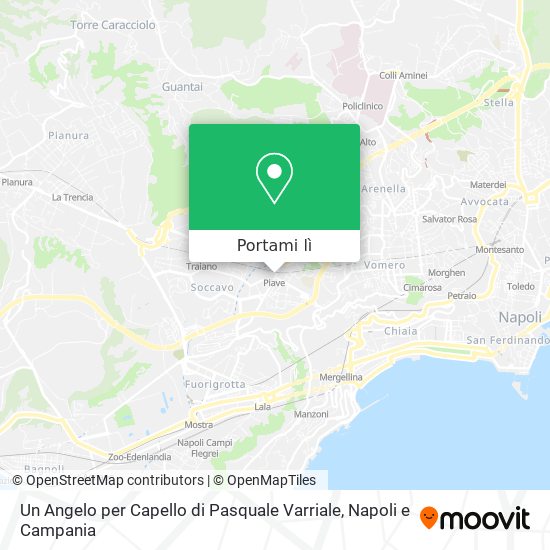 Mappa Un Angelo per Capello di Pasquale Varriale