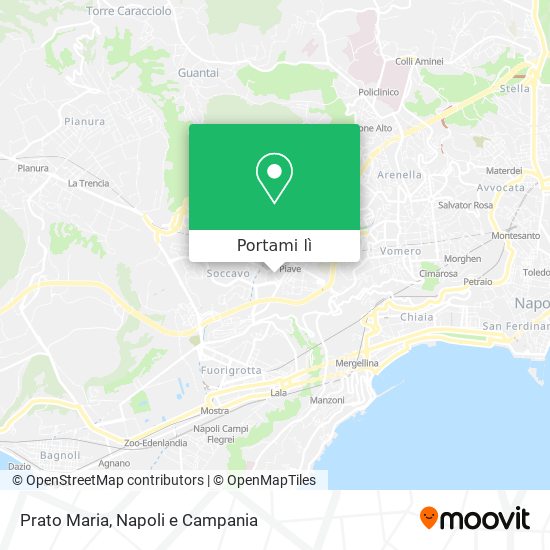 Mappa Prato Maria