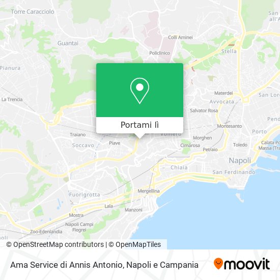 Mappa Ama Service di Annis Antonio