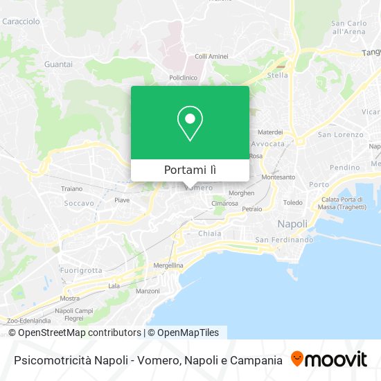 Mappa Psicomotricità Napoli - Vomero