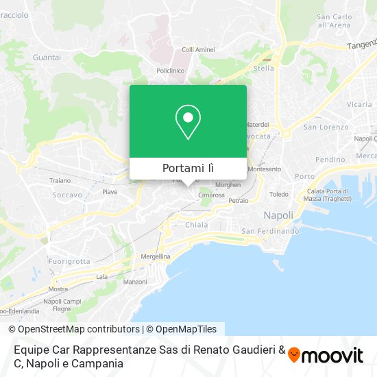 Mappa Equipe Car Rappresentanze Sas di Renato Gaudieri & C