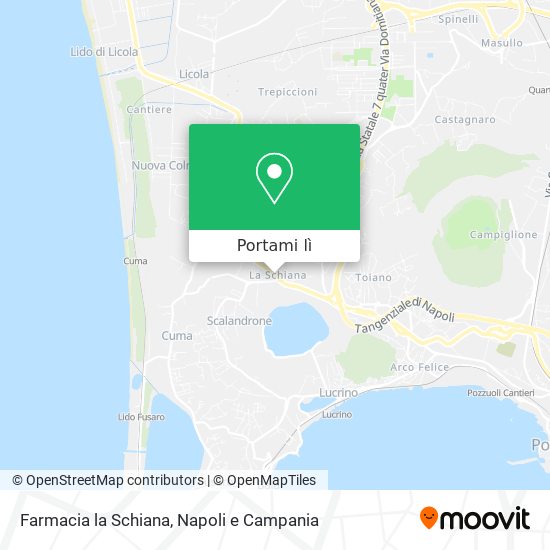 Mappa Farmacia la Schiana