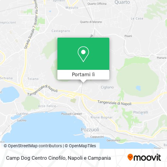 Mappa Camp Dog Centro Cinofilo