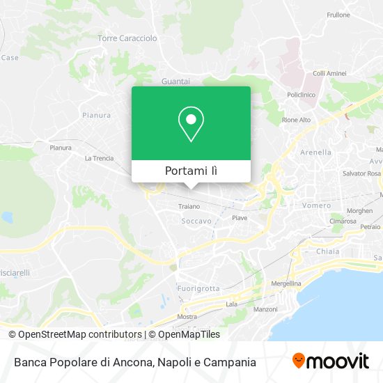 Mappa Banca Popolare di Ancona