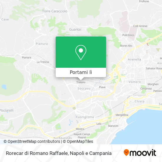Mappa Rorecar di Romano Raffaele
