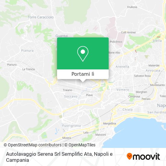 Mappa Autolavaggio Serena Srl Semplific Ata