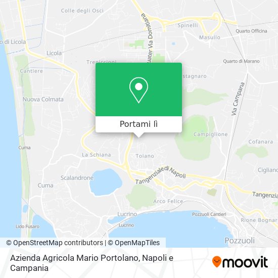 Mappa Azienda Agricola Mario Portolano