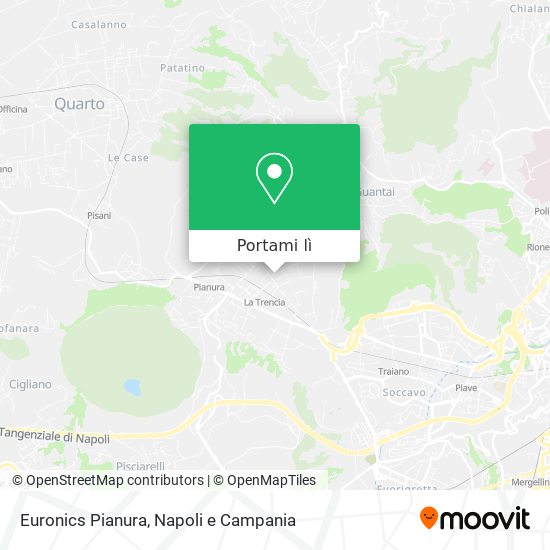 Mappa Euronics Pianura