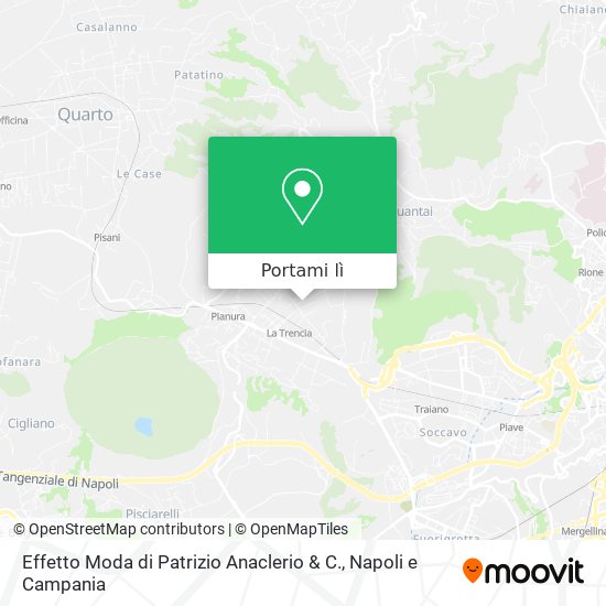 Mappa Effetto Moda di Patrizio Anaclerio & C.