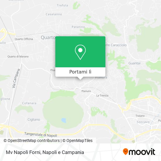 Mappa Mv Napoli Forni
