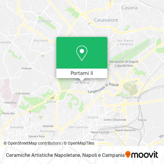 Mappa Ceramiche Artistiche Napoletane