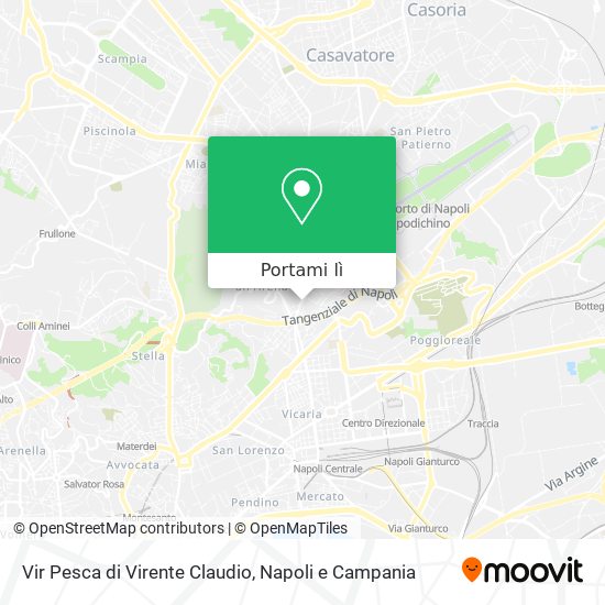 Mappa Vir Pesca di Virente Claudio