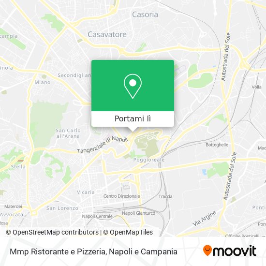 Mappa Mmp Ristorante e Pizzeria