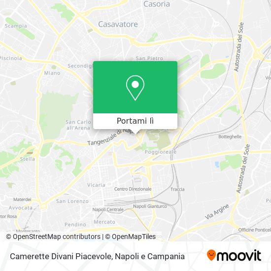 Mappa Camerette Divani Piacevole