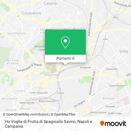 Mappa Ho Voglia di Frutta di Spagnuolo Savino