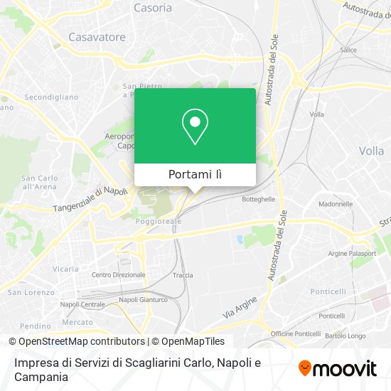 Mappa Impresa di Servizi di Scagliarini Carlo
