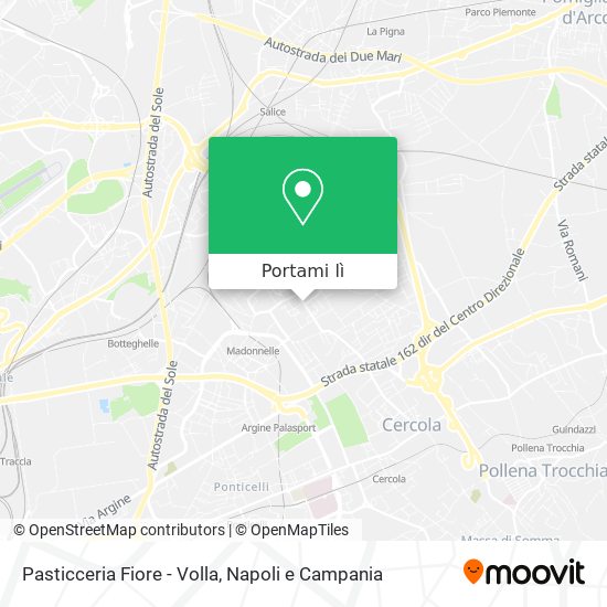 Mappa Pasticceria Fiore - Volla