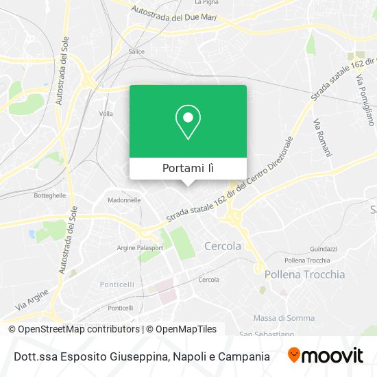 Mappa Dott.ssa Esposito Giuseppina