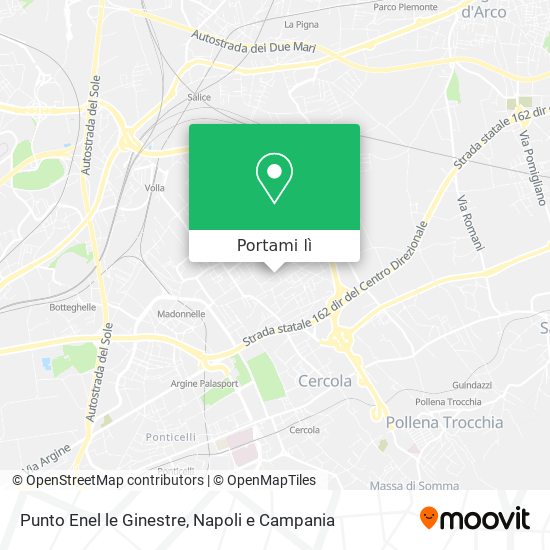 Mappa Punto Enel le Ginestre