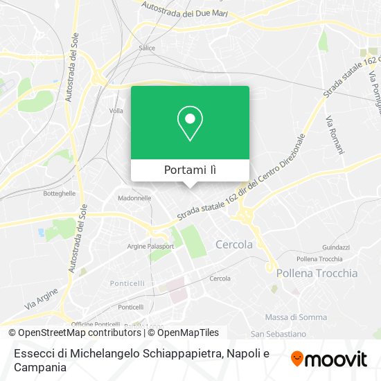 Mappa Essecci di Michelangelo Schiappapietra