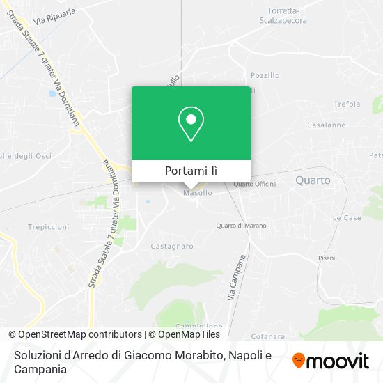 Mappa Soluzioni d'Arredo di Giacomo Morabito